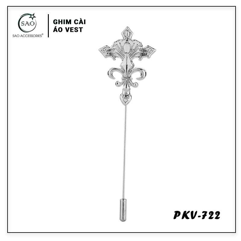 Trâm Cài Áo Vest Nam – Ghim Cài Ve Áo Vest Cao Cấp, Phụ Kiện Suit Sang Trọng & Thanh Lịch (PKV722)