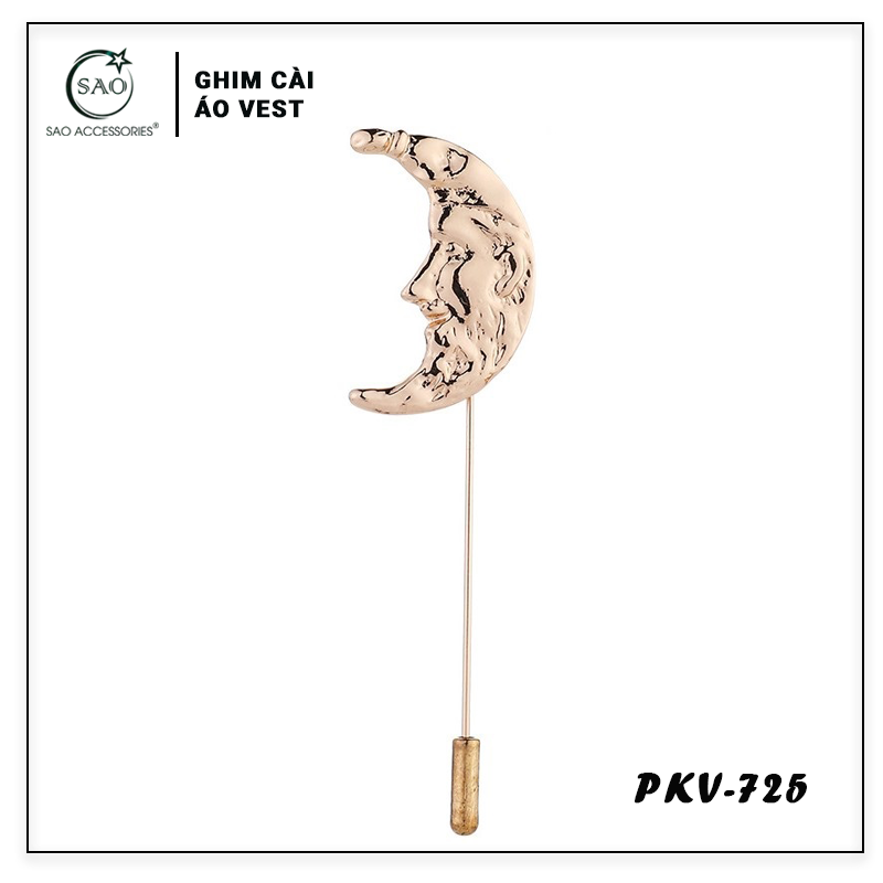 Trâm Cài Áo Vest Nam – Ghim Cài Ve Áo Vest Cao Cấp, Phụ Kiện Suit Sang Trọng & Thanh Lịch (PKV725)