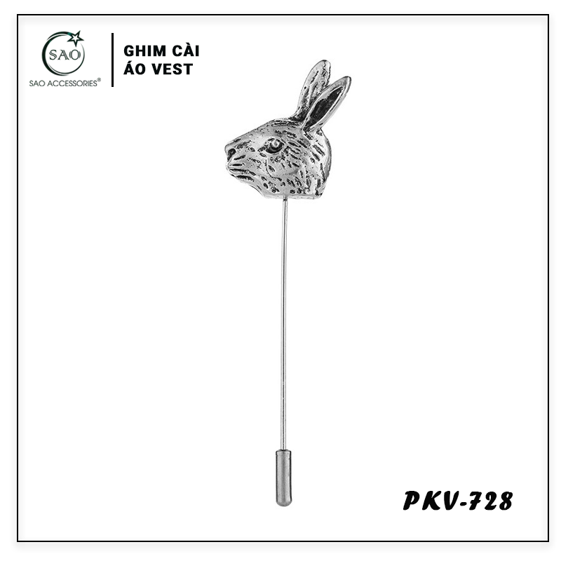 Trâm Cài Áo Vest Nam – Ghim Cài Ve Áo Vest Cao Cấp, Phụ Kiện Suit Sang Trọng & Thanh Lịch (PKV728)