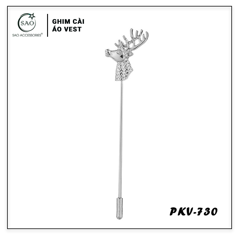 Trâm Cài Áo Vest Nam – Ghim Cài Ve Áo Vest Cao Cấp, Phụ Kiện Suit Sang Trọng & Thanh Lịch (PKV730)