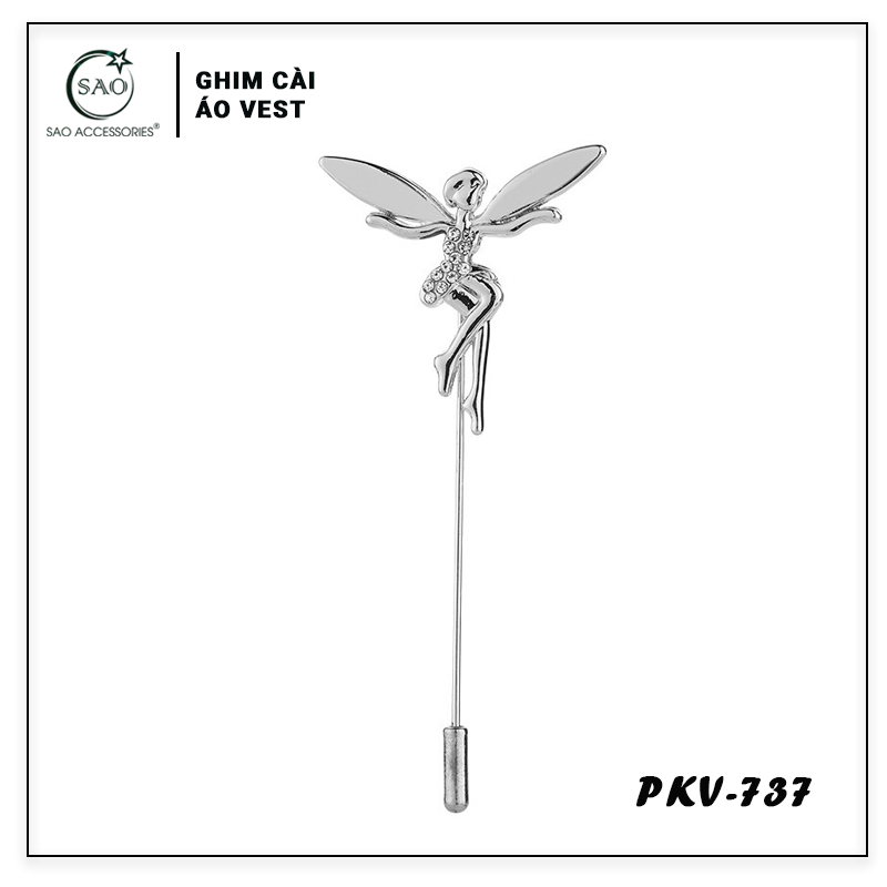 Trâm Cài Áo Vest Nam – Ghim Cài Ve Áo Vest Cao Cấp, Phụ Kiện Suit Sang Trọng & Thanh Lịch (PKV737)