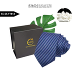 Cà Vạt Nam SAO Collection Lụa Tơ Tằm 8cm – Phong Cách Doanh Nhân Sang Trọng Tinh Tế (SCSSTT814)
