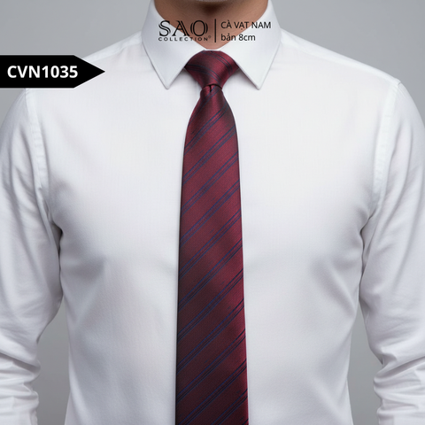 Cà Vạt Lụa Tổng Hợp Bản Lớn Hoạ Tiết Sang Trọng Dành Cho Nam (CVN1035)