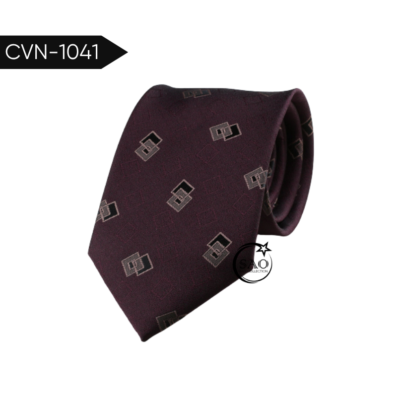 Cà Vạt Lụa Tổng Hợp Bản Lớn Hoạ Tiết Sang Trọng Dành Cho Nam (CVN1041)