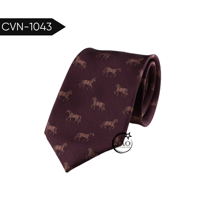 Cà Vạt Lụa Tổng Hợp Bản Lớn Hoạ Tiết Sang Trọng Dành Cho Nam (CVN1043)