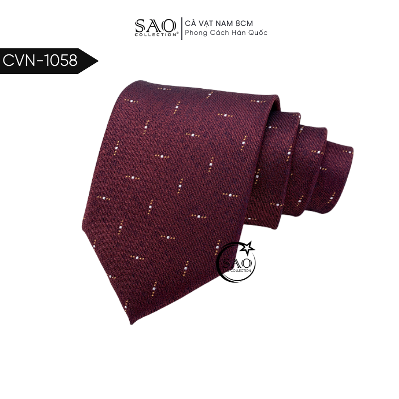 Cà Vạt Lụa Tổng Hợp Bản Lớn Hoạ Tiết Sang Trọng Dành Cho Nam (CVN1058)