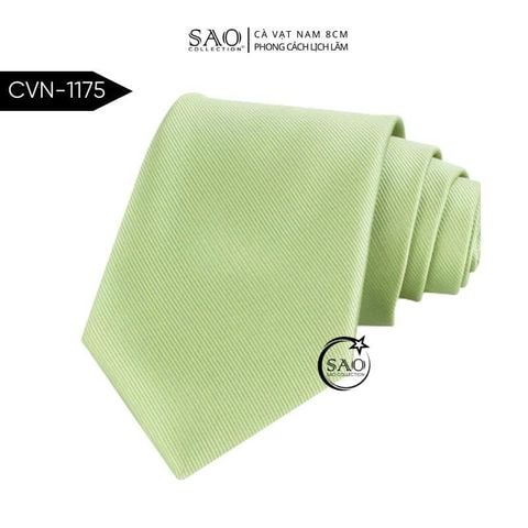 Cà Vạt Lụa Tổng Hợp Bản Lớn Hoạ Tiết Kẻ Sọc Sang Trọng Dành Cho Nam (CVN1175)