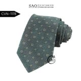 Cà Vạt Lụa Tổng Hợp Bản Lớn Hoạ Tiết Kẻ Sọc Sang Trọng Dành Cho Nam (CVN1178)