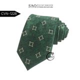 Cà Vạt Lụa Tổng Hợp Bản Lớn Hoạ Tiết Kẻ Sọc Sang Trọng Dành Cho Nam (CVN1228)