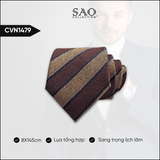 Cà Vạt Lụa Tổng Hợp Bản Lớn Hoạ Tiết Sang Trọng Dành Cho Nam (CVN1479)
