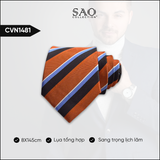 Cà Vạt Lụa Tổng Hợp Bản Lớn Hoạ Tiết Sang Trọng Dành Cho Nam (CVN1481)