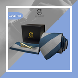 Bộ Quà Tặng Cà Vạt Nam Cao Cấp 3 Món – Phù Hợp Đi Làm, Dự Tiệc, Tặng Sếp (CVQT48)