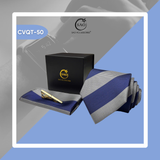 Bộ Quà Tặng Cà Vạt Nam Cao Cấp 3 Món – Phù Hợp Đi Làm, Dự Tiệc, Tặng Sếp (CVQT50)