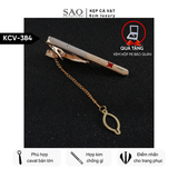 Kẹp Cà Vạt Nam Cao Cấp – Thiết Kế Điêu Khắc , Phong Cách Doanh Nhân Sang Trọng (KCV384)