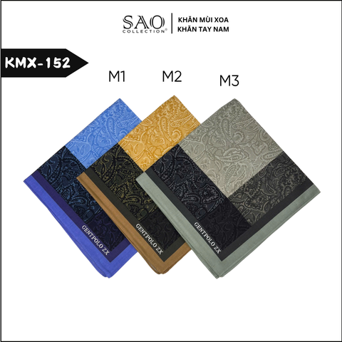 Khăn Tay Nam Quà Tặng Khăn Mùi Xoa Thấm Hút Mồ Hôi Tốt Họa Tiết Kẻ Mềm Mại Sang Trọng Lịch Lãm Quý Ông (KMX152)