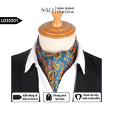 Khăn Ascot Nam – Khăn Quàng Cổ Áo Sơ Mi (LD35501)