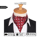 Khăn Ascot Nam – Khăn Quàng Cổ Áo Sơ Mi (LD35503)