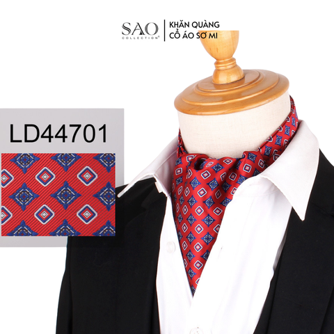Khăn Ascot Nam – Khăn Quàng Cổ Áo Sơ Mi (LD47701)