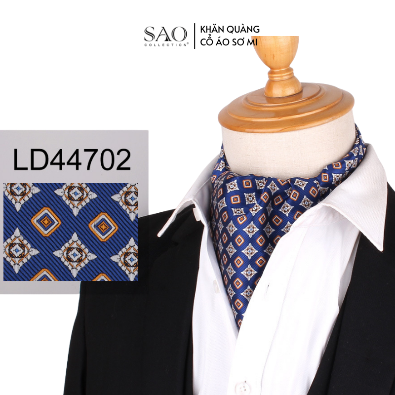 Khăn Ascot Nam – Khăn Quàng Cổ Áo Sơ Mi (LD47702)