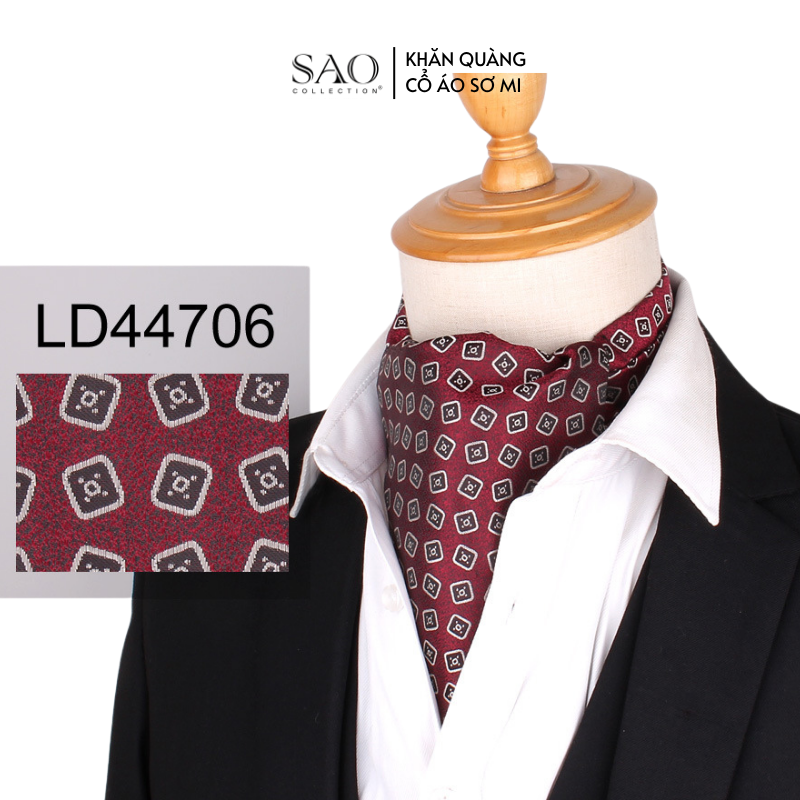 Khăn Ascot Nam – Khăn Quàng Cổ Áo Sơ Mi (LD47706)