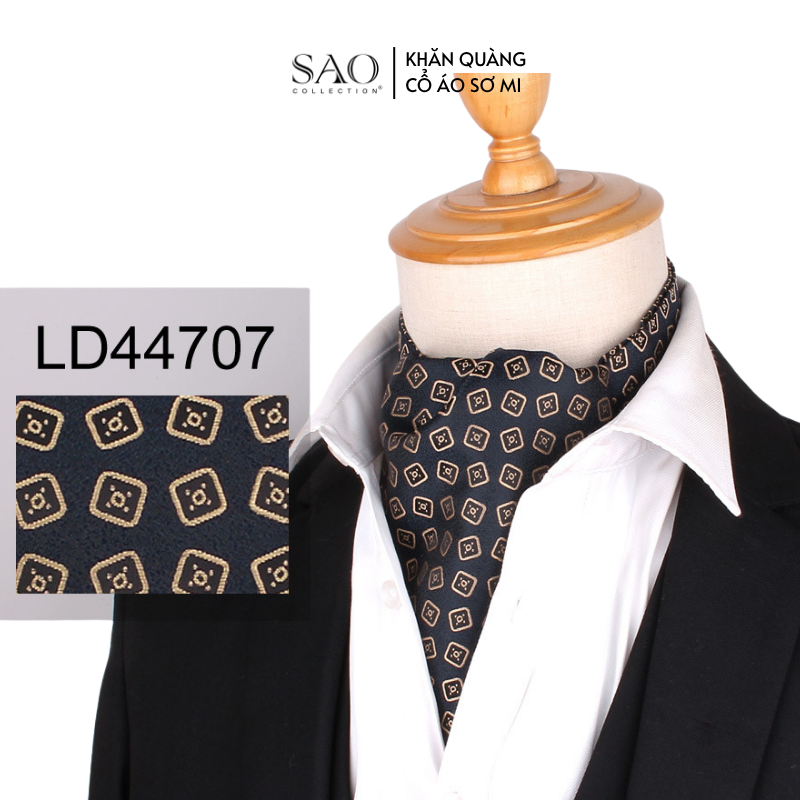 Khăn Ascot Nam – Khăn Quàng Cổ Áo Sơ Mi (LD47707)