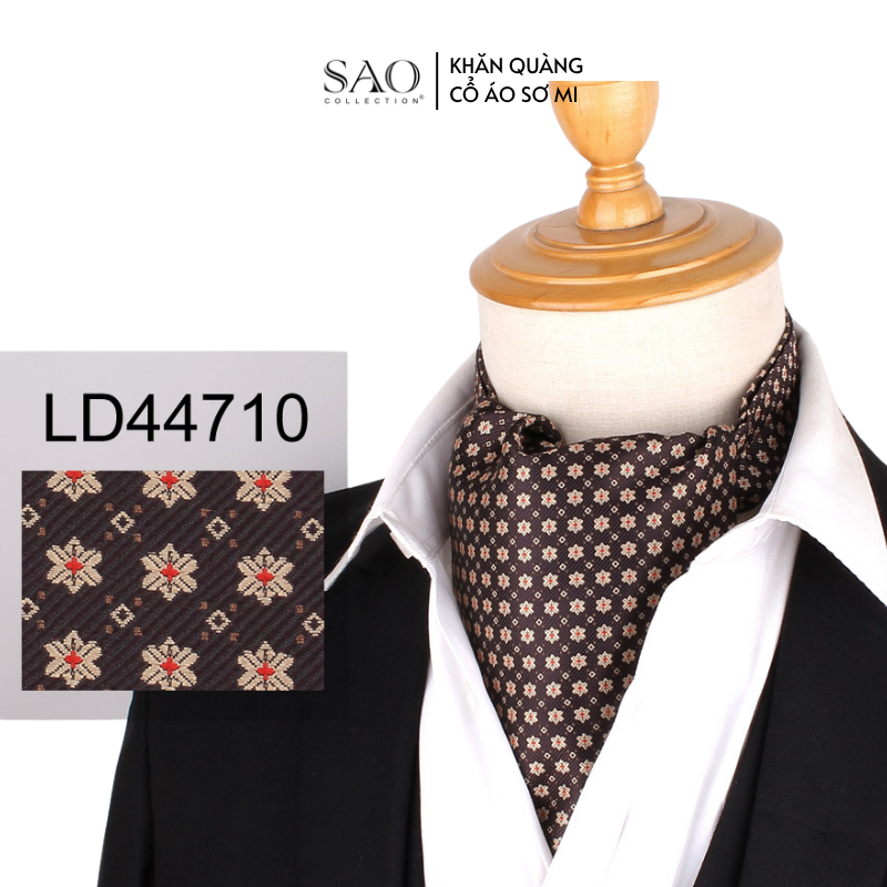 Khăn Ascot Nam – Khăn Quàng Cổ Áo Sơ Mi (LD47710)