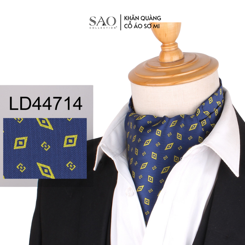 Khăn Ascot Nam – Khăn Quàng Cổ Áo Sơ Mi (LD47714)