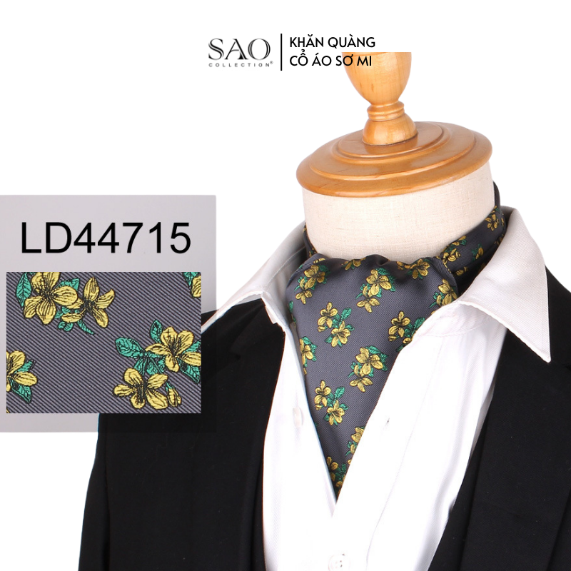 Khăn Ascot Nam – Khăn Quàng Cổ Áo Sơ Mi (LD47715)