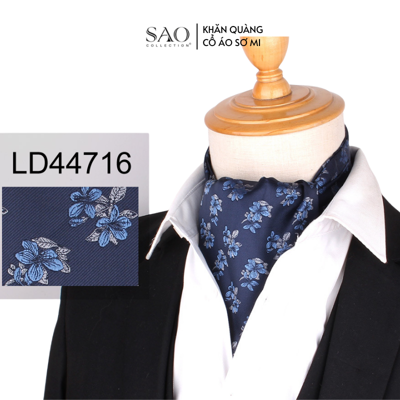 Khăn Ascot Nam – Khăn Quàng Cổ Áo Sơ Mi (LD47716)