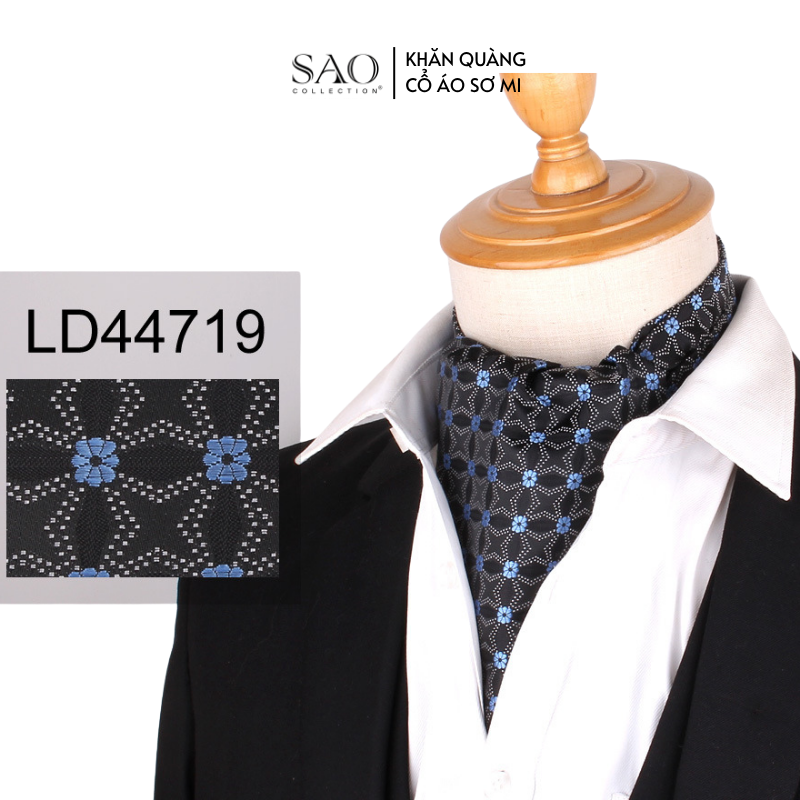 Khăn Ascot Nam – Khăn Quàng Cổ Áo Sơ Mi (LD47719)
