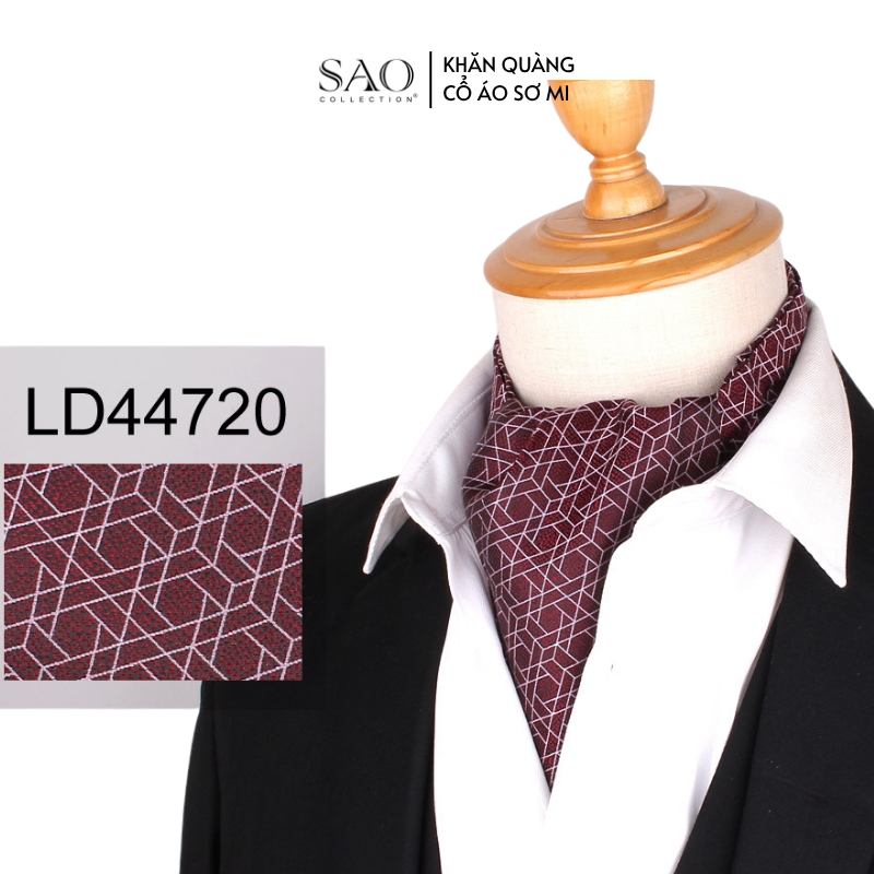 Khăn Ascot Nam – Khăn Quàng Cổ Áo Sơ Mi (LD47720)