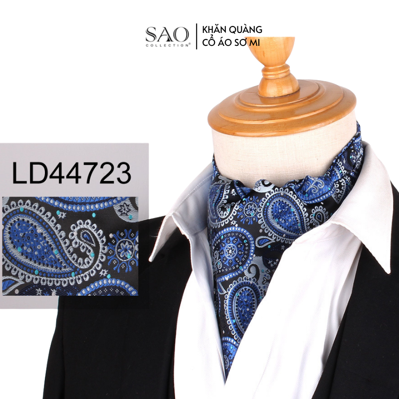 Khăn Ascot Nam – Khăn Quàng Cổ Áo Sơ Mi (LD47723)