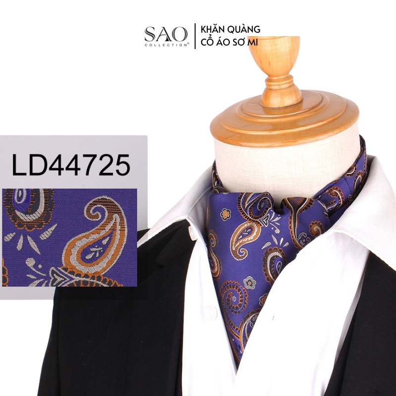 Khăn Ascot Nam – Khăn Quàng Cổ Áo Sơ Mi (LD47725)