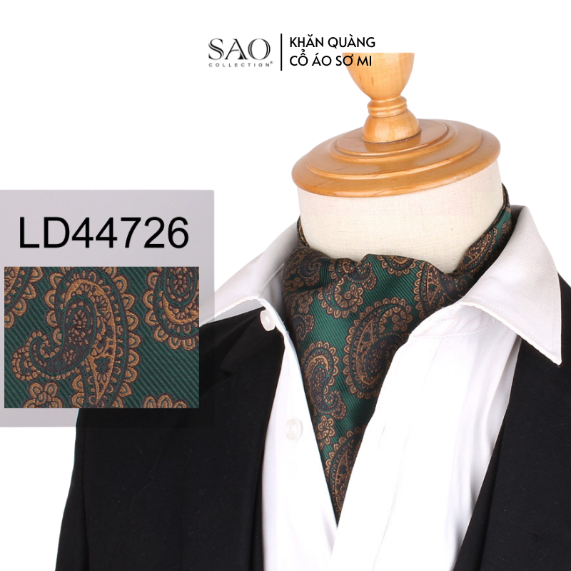 Khăn Ascot Nam – Khăn Quàng Cổ Áo Sơ Mi (LD47726)