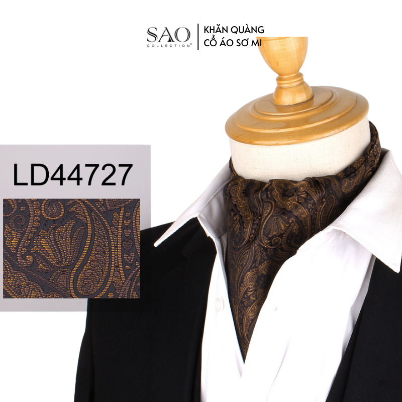 Khăn Ascot Nam – Khăn Quàng Cổ Áo Sơ Mi (LD47727)