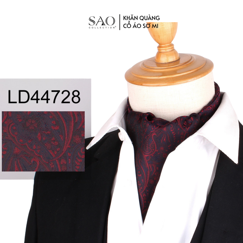 Khăn Ascot Nam – Khăn Quàng Cổ Áo Sơ Mi (LD47728)