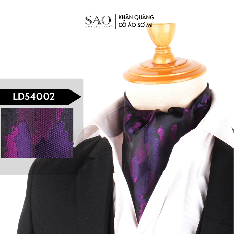 Khăn Ascot Nam – Khăn Quàng Cổ Áo Sơ Mi (LD54002)