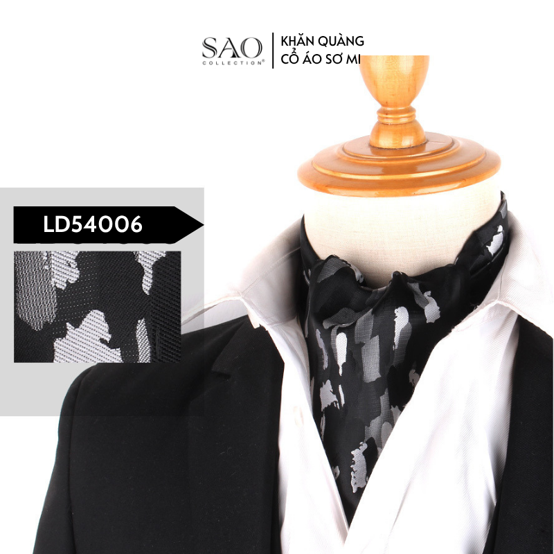 Khăn Ascot Nam – Khăn Quàng Cổ Áo Sơ Mi (LD54006)