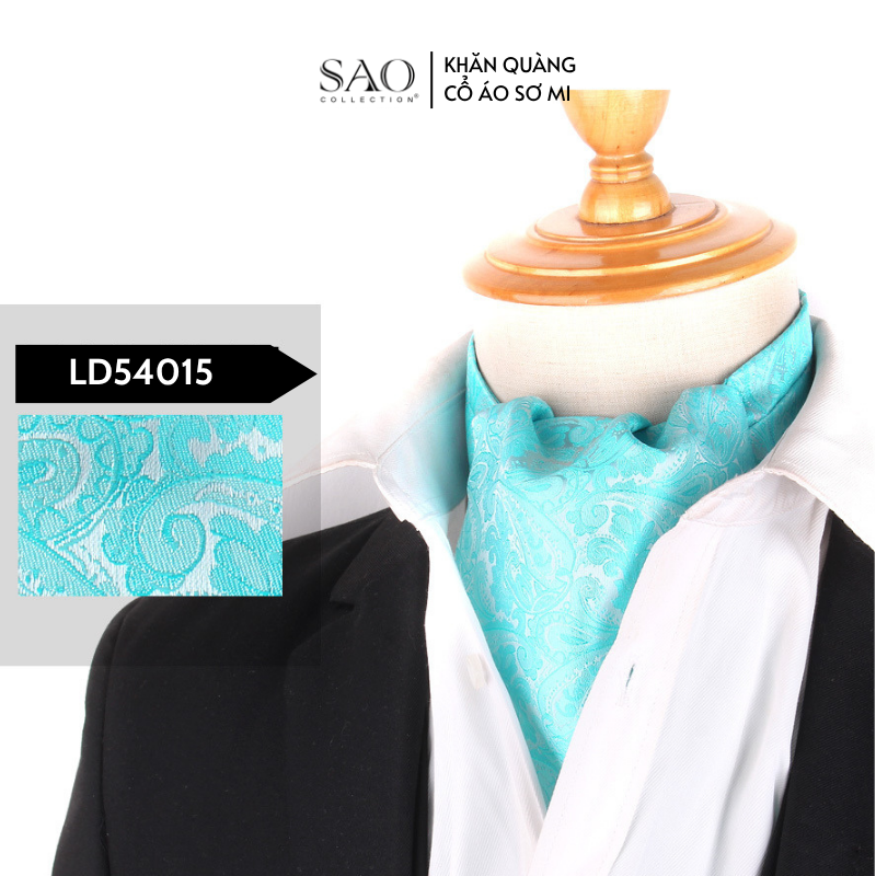 Khăn Ascot Nam – Khăn Quàng Cổ Áo Sơ Mi (LD54015)