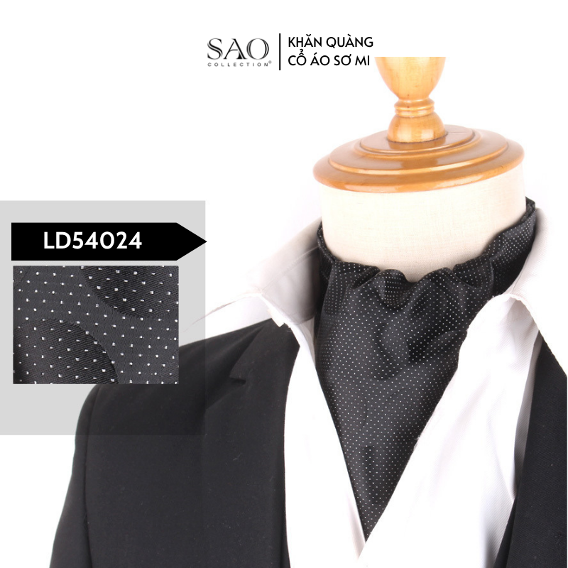 Khăn Ascot Nam – Khăn Quàng Cổ Áo Sơ Mi (LD54024)