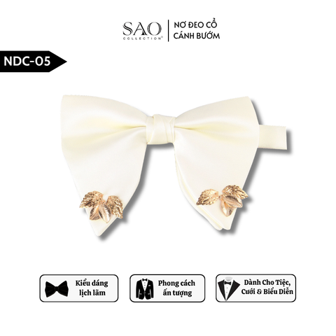 Nơ Đeo Cổ Nam Lịch Lãm – Nơ Cánh Bướm Nam Kiểu Dáng Lịch Lãm Dành Cho Tiệc Cưới & Biểu Diễn (NDC05)