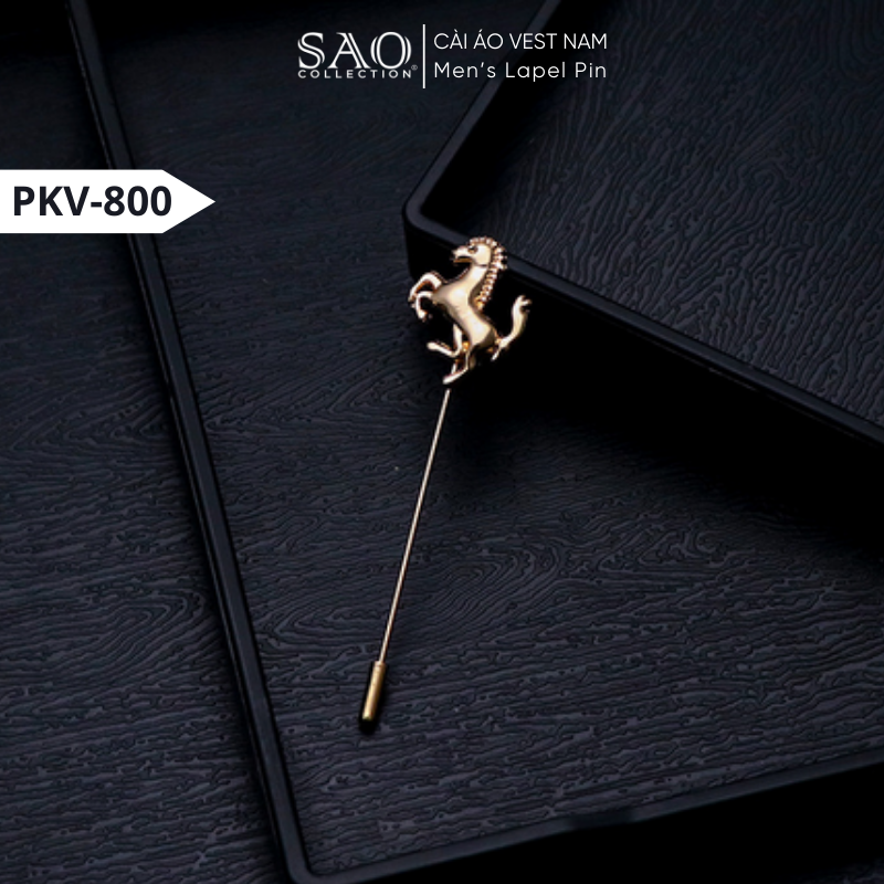 Trâm Cài Ve Áo Thời Trang | Ghim Cài Áo Vest Nam | Phụ Kiện Suit, Áo Khoác Nam Lịch Lãm Sang Trọng (PKV800)