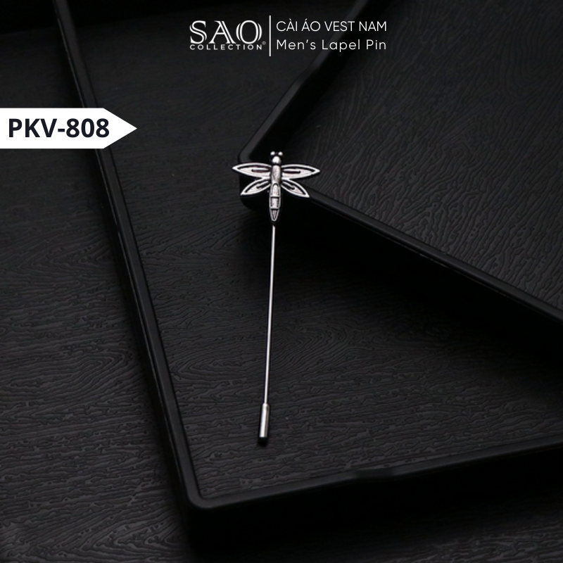 Trâm Cài Ve Áo Thời Trang | Ghim Cài Áo Vest Nam | Phụ Kiện Suit, Áo Khoác Nam Lịch Lãm Sang Trọng (PKV808)