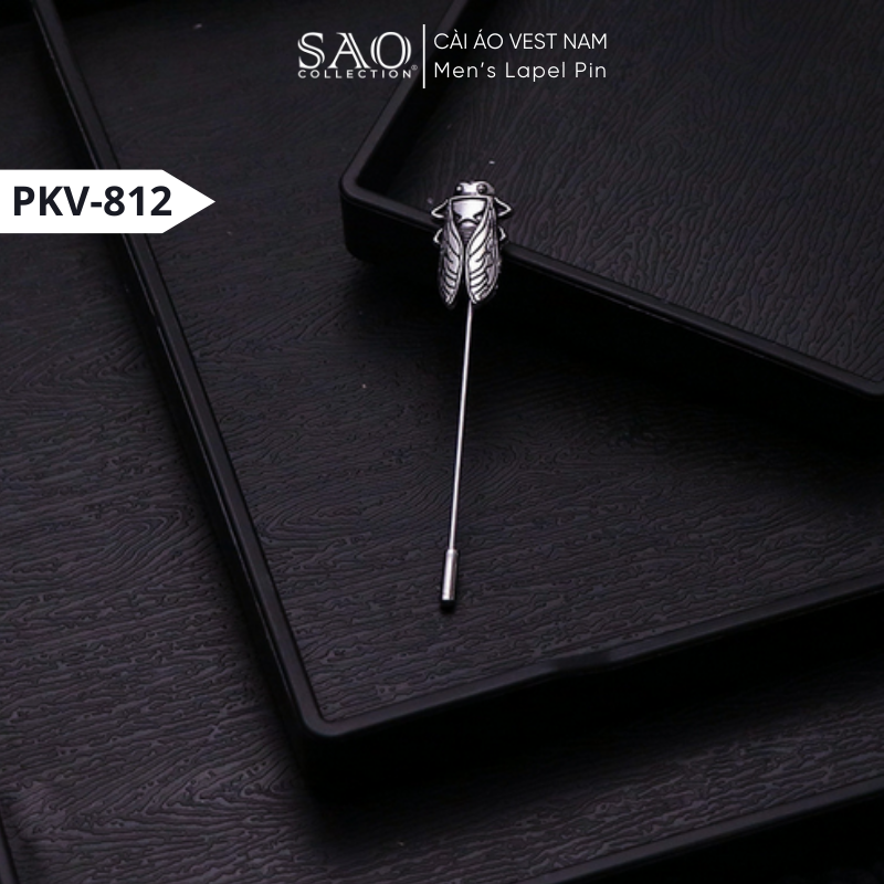 Trâm Cài Ve Áo Thời Trang | Ghim Cài Áo Vest Nam | Phụ Kiện Suit, Áo Khoác Nam Lịch Lãm Sang Trọng (PKV812)