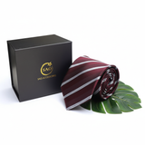 Cà Vạt Nam Lụa Tơ Tằm Bản 8cm – Sang Trọng, Mềm Mịn, Giữ Form