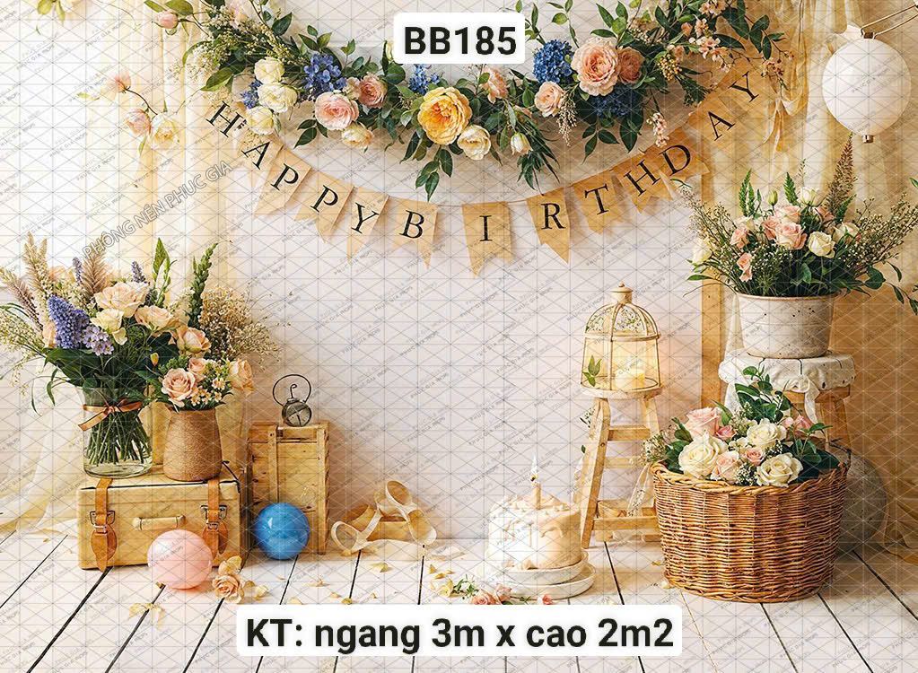  Phông Nền Sinh Nhật KHỔ LỚN - BB185 