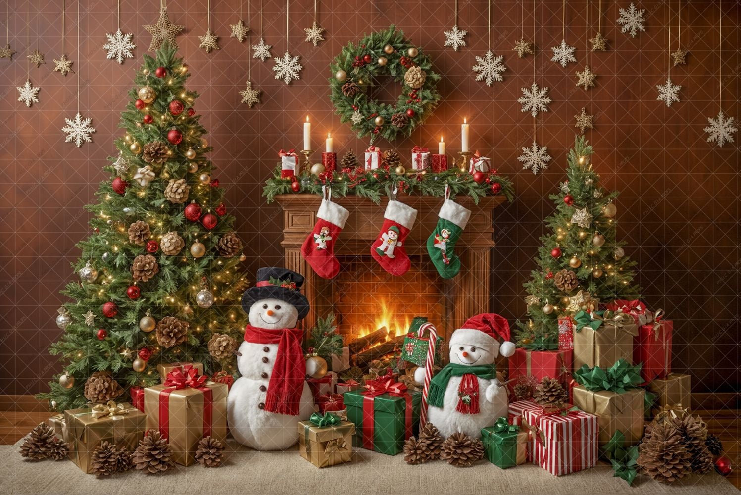  Phông Nền Giáng Sinh BB367 