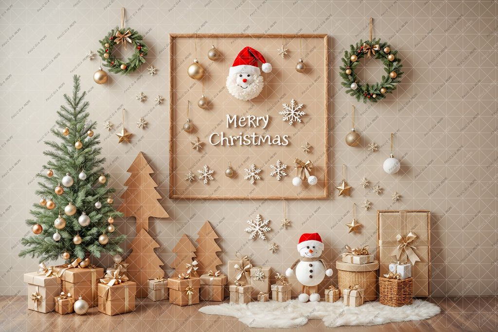  Phông Nền Giáng Sinh BB397 