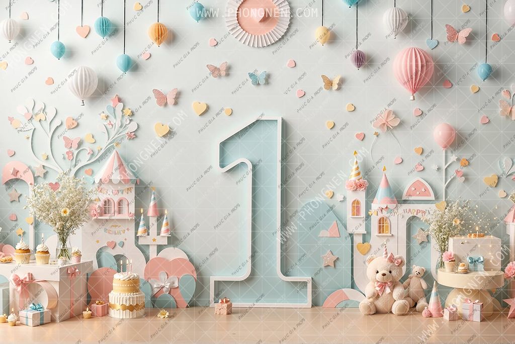  Phông Nền Sinh Nhật - BB472 