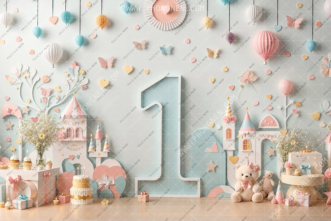  Phông Nền Sinh Nhật - BB472 
